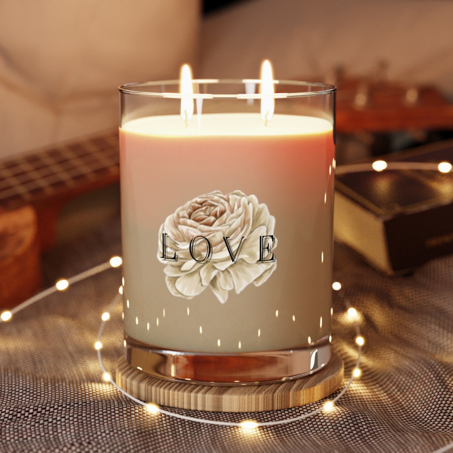 White Rose 11oz Scented Candle