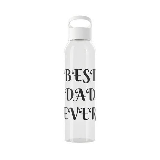 Best Dad Ever Sky Water Bottle