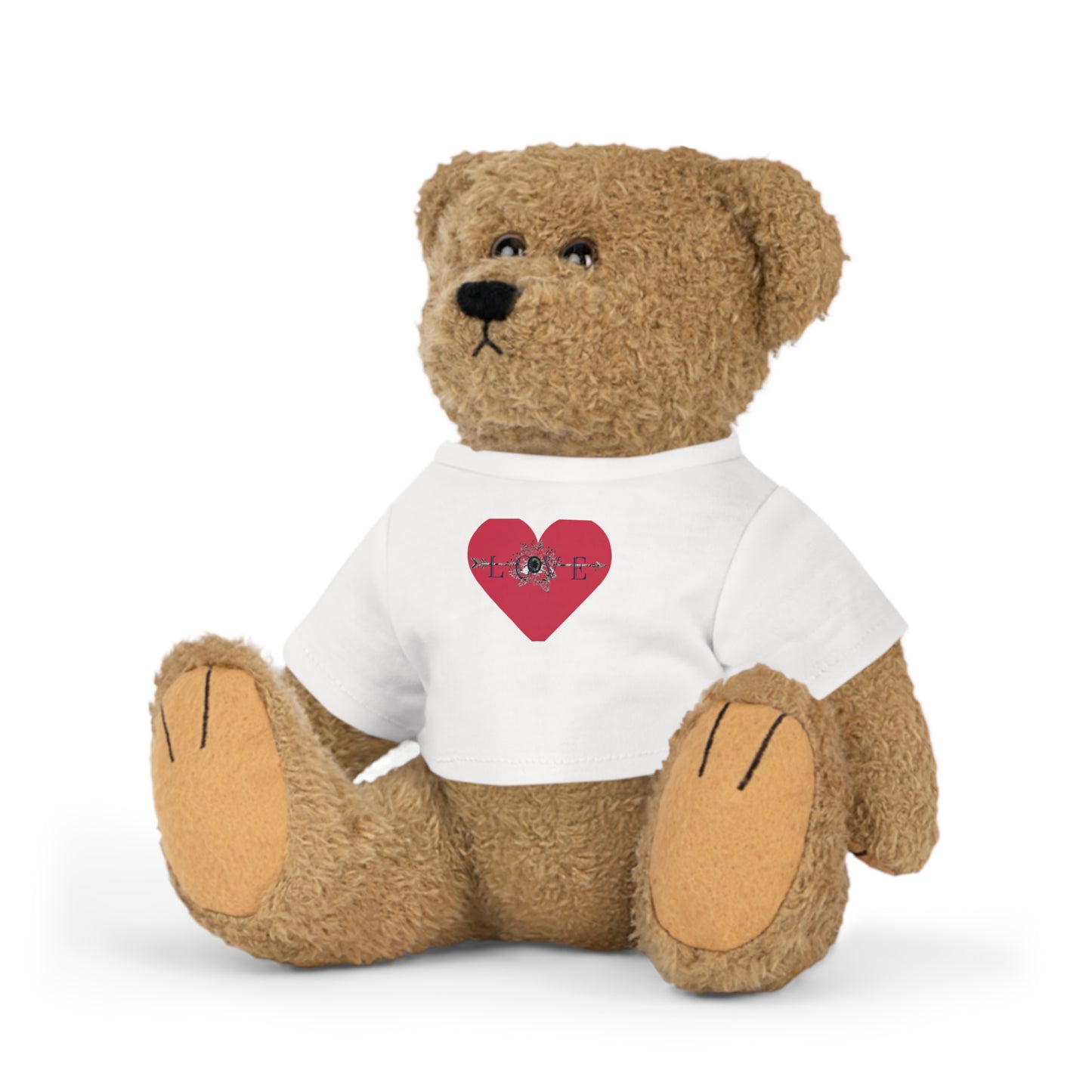 Plush Teddy Bear W/Arrow Of Love