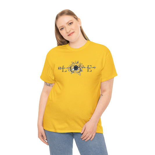 Arrow Love Flower T-Shirt