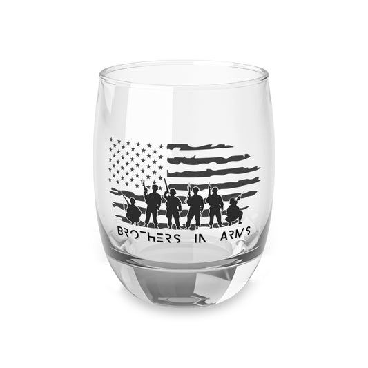 American Brothers In Arms 6oz Whiskey Glass