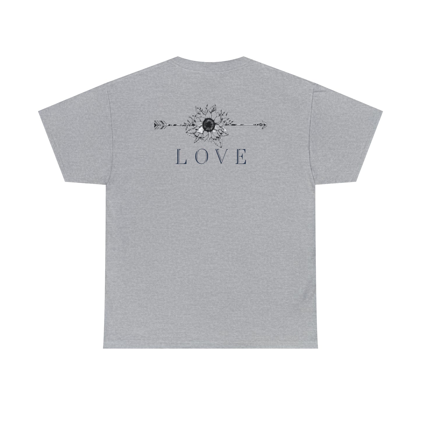 Arrow Love Flower T-Shirt