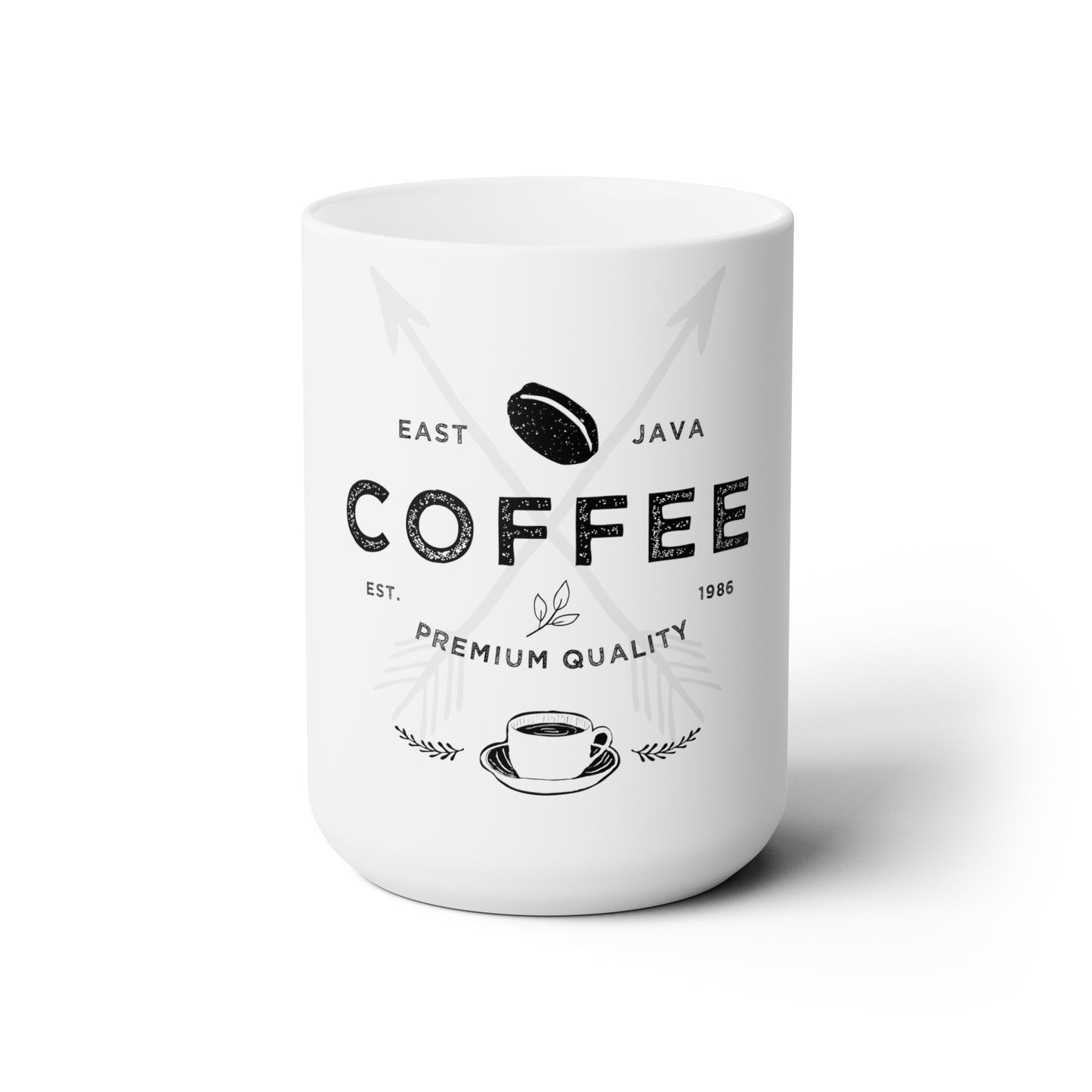 East Java Coffee 15oz Ceramic Mug