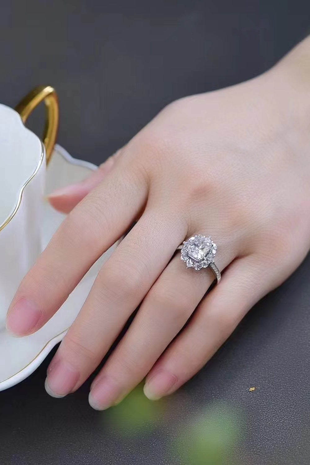 Need You Now 2 Carat Moissanite Ring